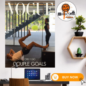 Cris Y Gio Couple Goals Cristiano Ronaldo And Georgina Rodriguez Are Married On Vogue Summer Digital Cover 2026 Home Decor Wall Art Poster Canvas