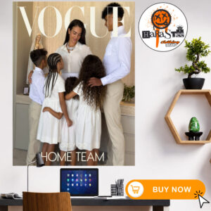 Cris Y Gio Home Team Cristiano Ronaldo And Georgina Rodriguez Are Married On Vogue Summer Digital Cover 2026 Home Decor Wall Art Poster Canvas