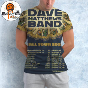 Dave Matthews Band The 2026 Fall Tour Schedule Dates List Official Poster All Over Print Shirt