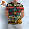 Foo Fighters 2027 The South American Take Cover Tour Poster At Estadio Centenario In Montevideo Uruguay On February 23 2027 All Over Print Shirt