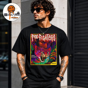 Foo Fighters 2027 The South American Take Cover Tour Poster At Estadio San Marcos In Lima Peru On March 3 2027 Unisex T-Shirt