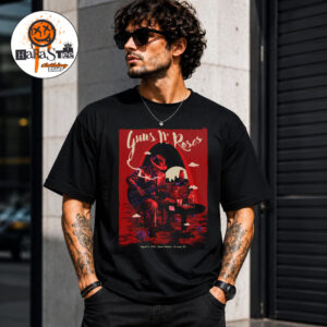 Guns N Roses St Louis MO 2026 World Tour Event Show Tonight Poster At Busch Stadium On August 16 2026 Unisex T-Shirt