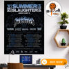 Hatebreed The Summer Slaughter Tour 2026 Part 2 Home Decor Poster Canvas