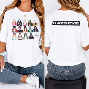 Katseye Shirt Members WILD Two Sided Unisex Tee