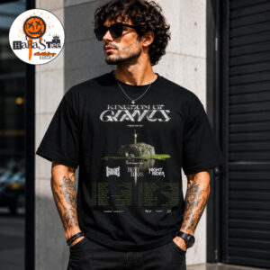 Kingdom Of Giants Respawn Tour 2026 Dates List With Support From Deadlands Holy Wars And Night Rider Unisex T-Shirt
