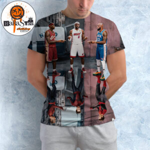 LEBrand New Day LeBron James Career x 3 Spider-Man All Over Print Shirt