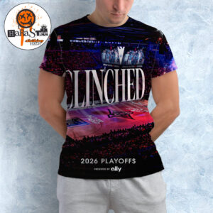 Las Vegas Aces Clinched 2026 WNBA Playoffs All Over Print Shirt