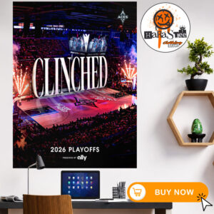 Las Vegas Aces Clinched 2026 WNBA Playoffs Home Decor Poster Canvas