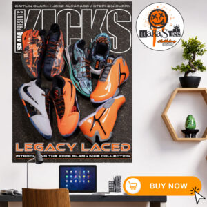 Legacy Laced Introducing The 2026 SLAM x Nike Basketball Collection For Cover Of KICKS 29 Home Decor Poster Canvas