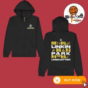 Linkin Park Unshatter Official Zip Hoodie The Hardest Part Of Ending Is Starting Again In Theaters September 30 2026