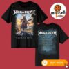 Megadeth Breakout Hibernation Of The Nations 2027 European Tour Poster Featuring Black Label Society And Testament Unisex T-Shirt