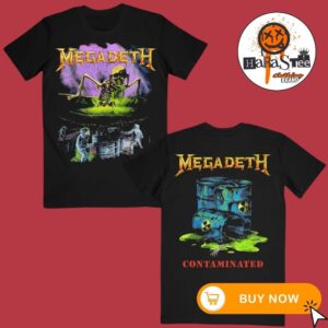 Megadeth Contaminated Two Sided Unisex T-Shirt