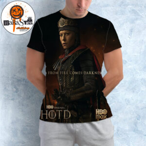 Official Poster House Of The Dragon Season 3 From Fire Comes Darkness All Over Print Shirt