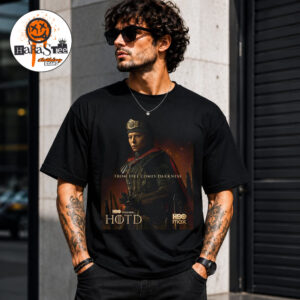 Official Poster House Of The Dragon Season 3 From Fire Comes Darkness Unisex T-Shirt
