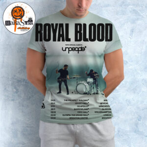 Royal Blood UK 2026 Headline Tour Dates For November And December All Over Print Shirt