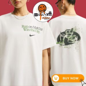 Run On Matcha Win The Day x Nike Shirt Two Sided Unisex Tee