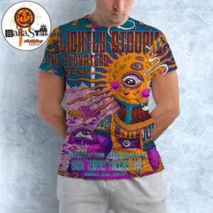 Slightly Stoopid The Elovaters Denm Road Trippin Summer Tour 2026 Poster at Riverfront Park In Harrisburg PA On August 13, 2026 All Over Print Shirt