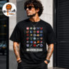 The 2026-2027 Season NBA Schedule Release Full Teams Logo Official Poster Two Sided Unisex T-Shirt The 2026-2027 Season NBA Schedule Release Full Teams Logo Official Poster Two Sided Unisex T-Shirt