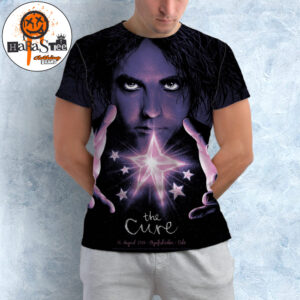 The Cure Oslo 2026 Limited Edition Event Tonight Poster At Oyafestivalen In Oslo Norway On August 12 2026 All Over Print Shirt