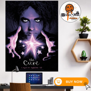 The Cure Oslo 2026 Limited Edition Event Tonight Poster At Oyafestivalen In Oslo Norway On August 12 2026 Home Decor Poster Canvas