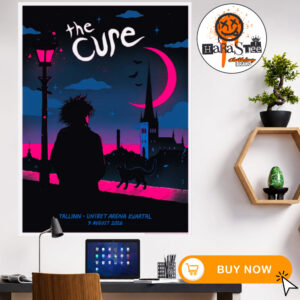 The Cure Tallinn Estonia 2026 Special Event Poster At Unibet Arena Kvartal On 9 August 2026 Home Decor Wall Art Poster Canvas