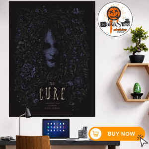 The Cure Vilnius 2026 Limited Edition Event Poster Debut Show Tonight At Kalnu Parkas In Vilnius Lithuania On August 7 2026 Home Decor Wall Art Poster Canvas