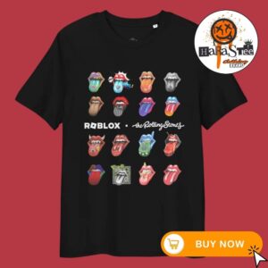 The Rolling Stones x Roblox Hot Lips Unisex T-Shirt