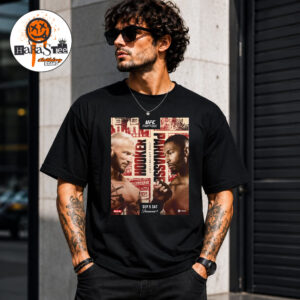 The UFC Paris Fight Night Poster Hooker Vs Parnasse For Lightweight Bout At Accor Arena On September 5 2026 Unisex T-Shirt