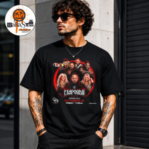 WWE Hawaii Live Tour 2026 Honolulu On October 16 2026 Unisex T-Shirt