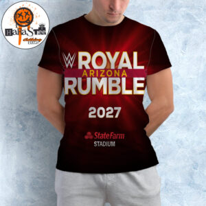 WWE Royal Rumble Arizona 2027 at State Farm Stadium in February 2027 All Over Print Shirt