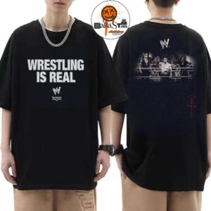Wrestling Is Real Travis Scott x WWE Two Sided Classic T-Shirt Unisex Tee